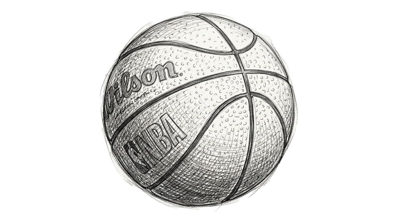 basketball sketch png PNG transparent background