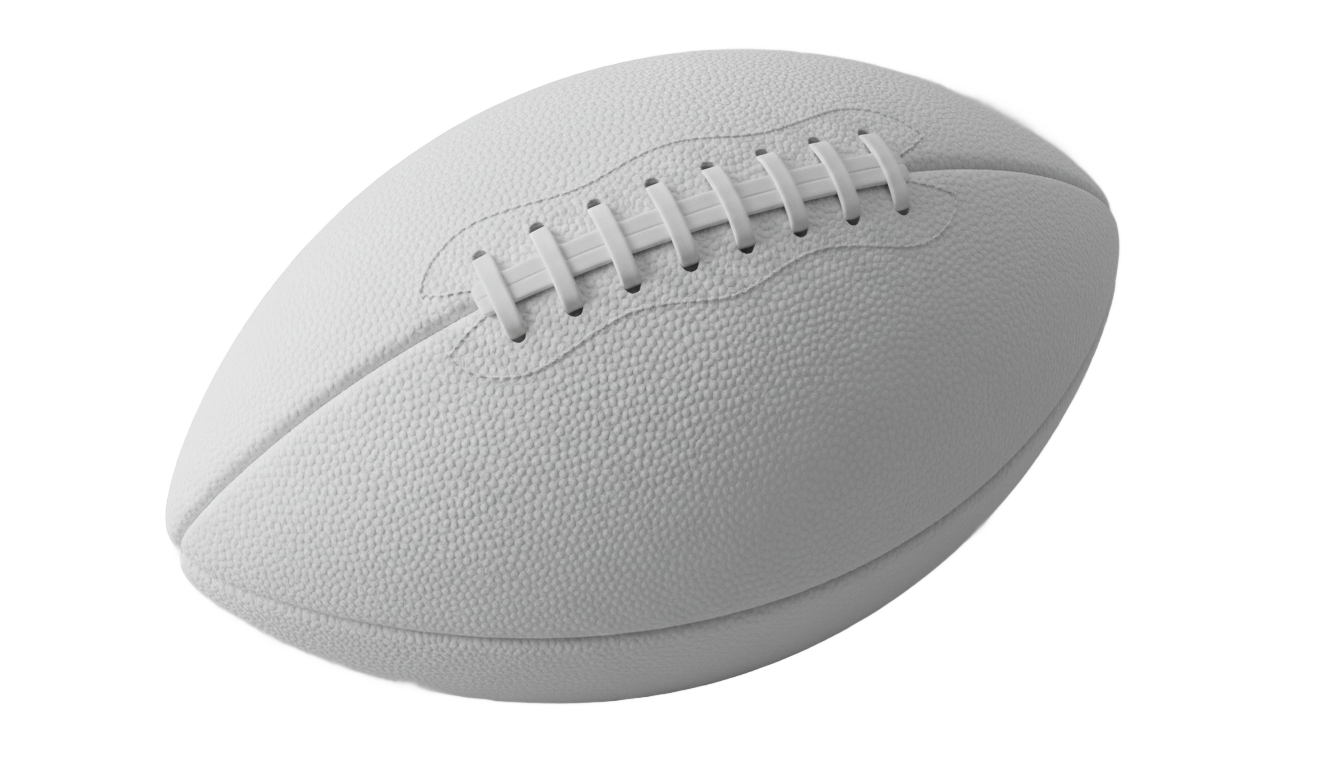 white football png PNG transparent background