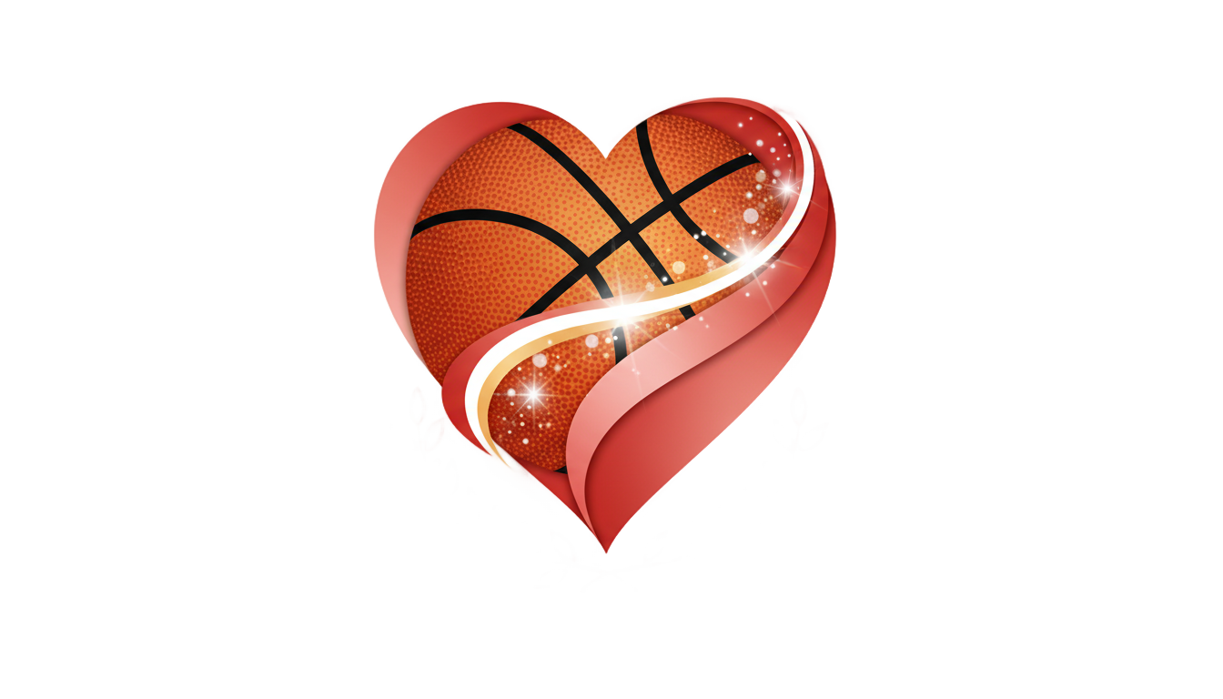 love and basketball logo png PNG transparent background