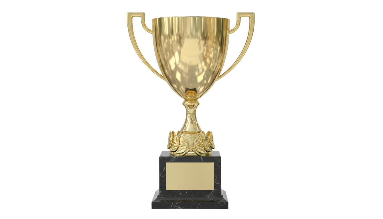 first place trophy png PNG transparent background