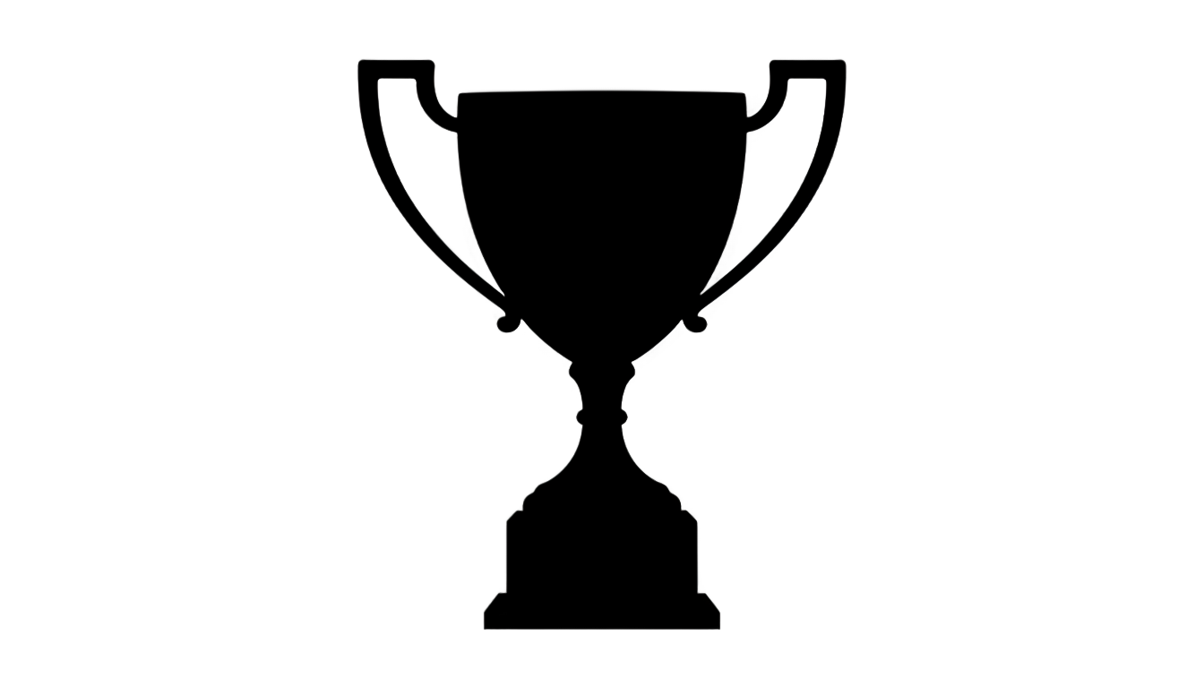 trophy silhouette png PNG transparent background