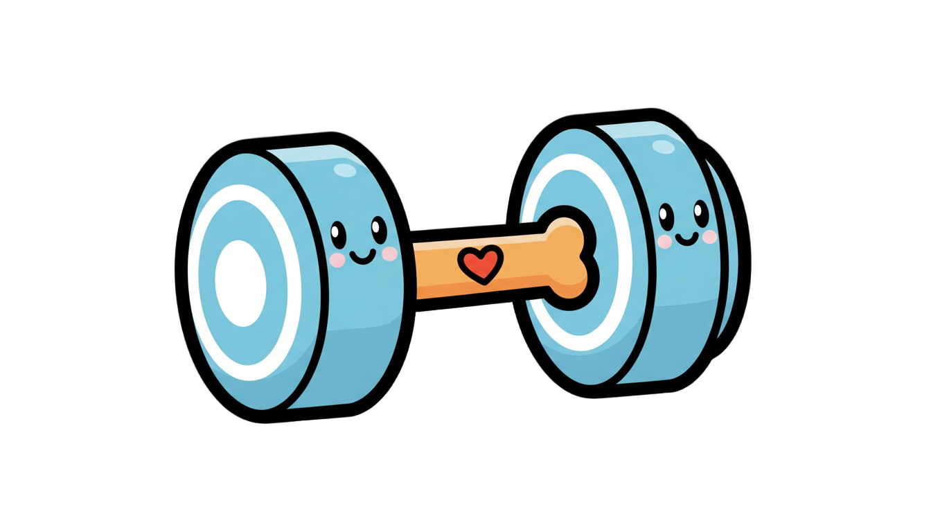dumbbell cartoon png PNG transparent background