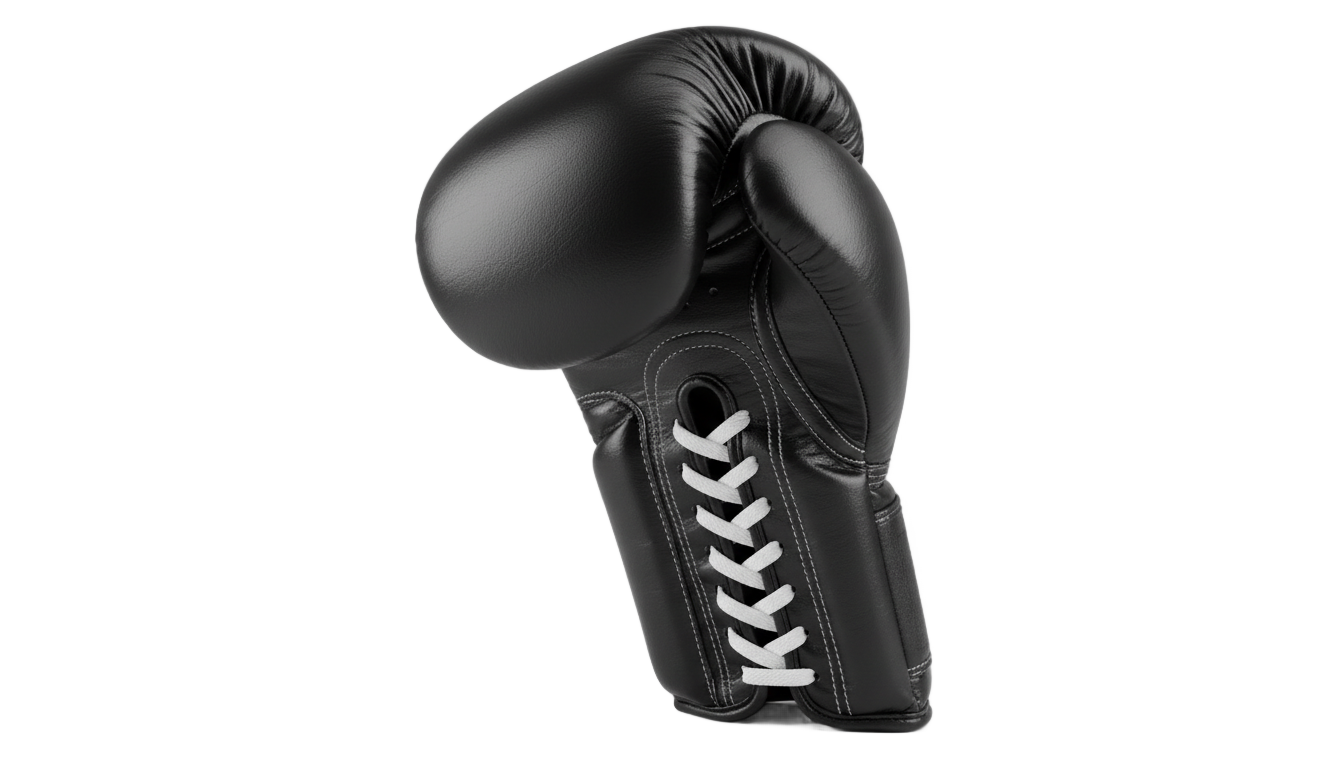black boxing glove png PNG transparent background