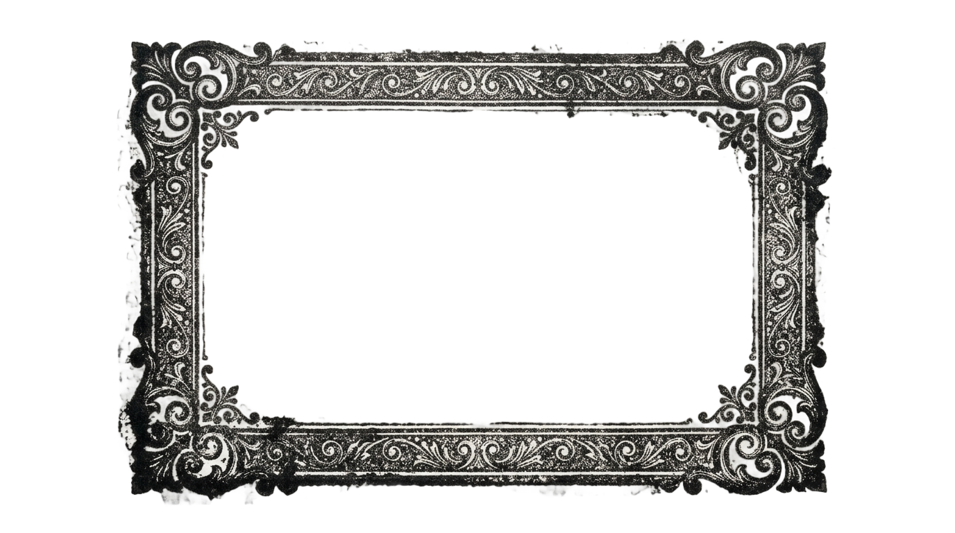 rubber stamp border png PNG transparent background