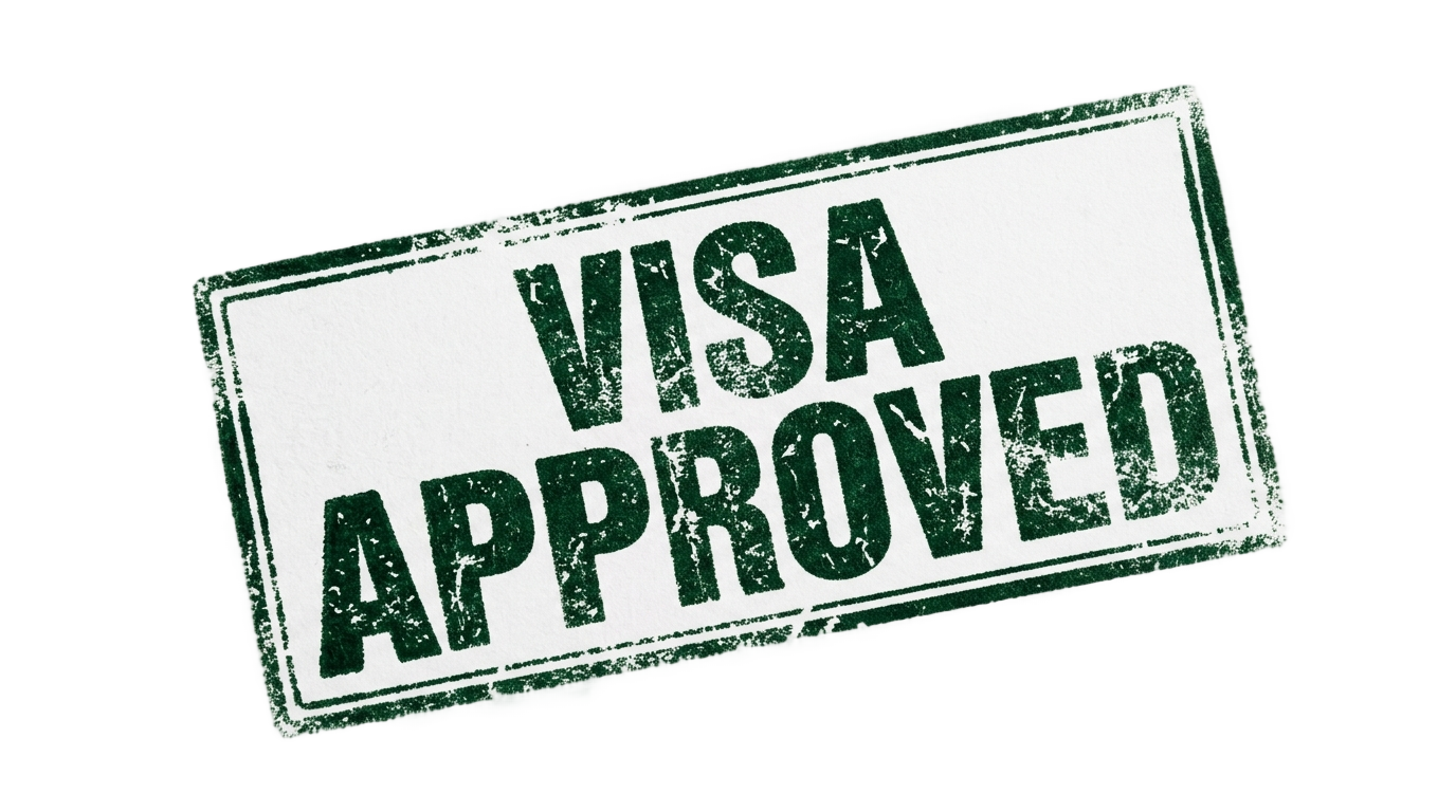 visa approved stamp png PNG transparent background