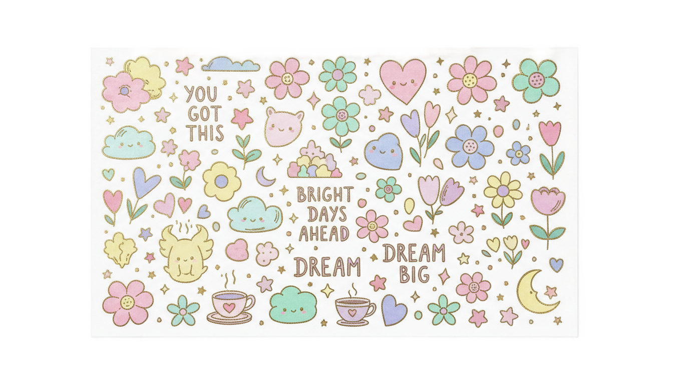 journal sticker png PNG transparent background