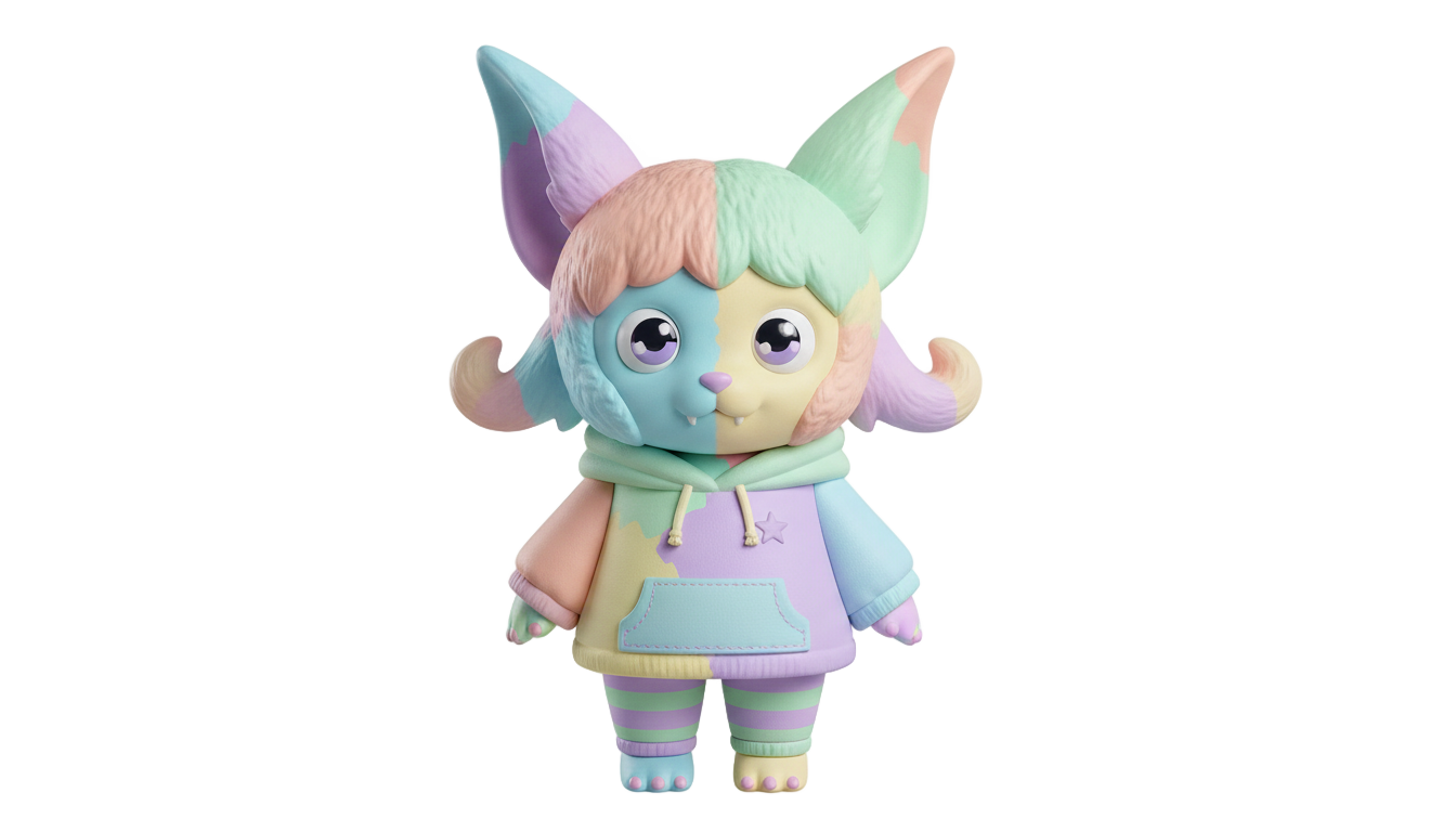labubu sticker png PNG transparent background