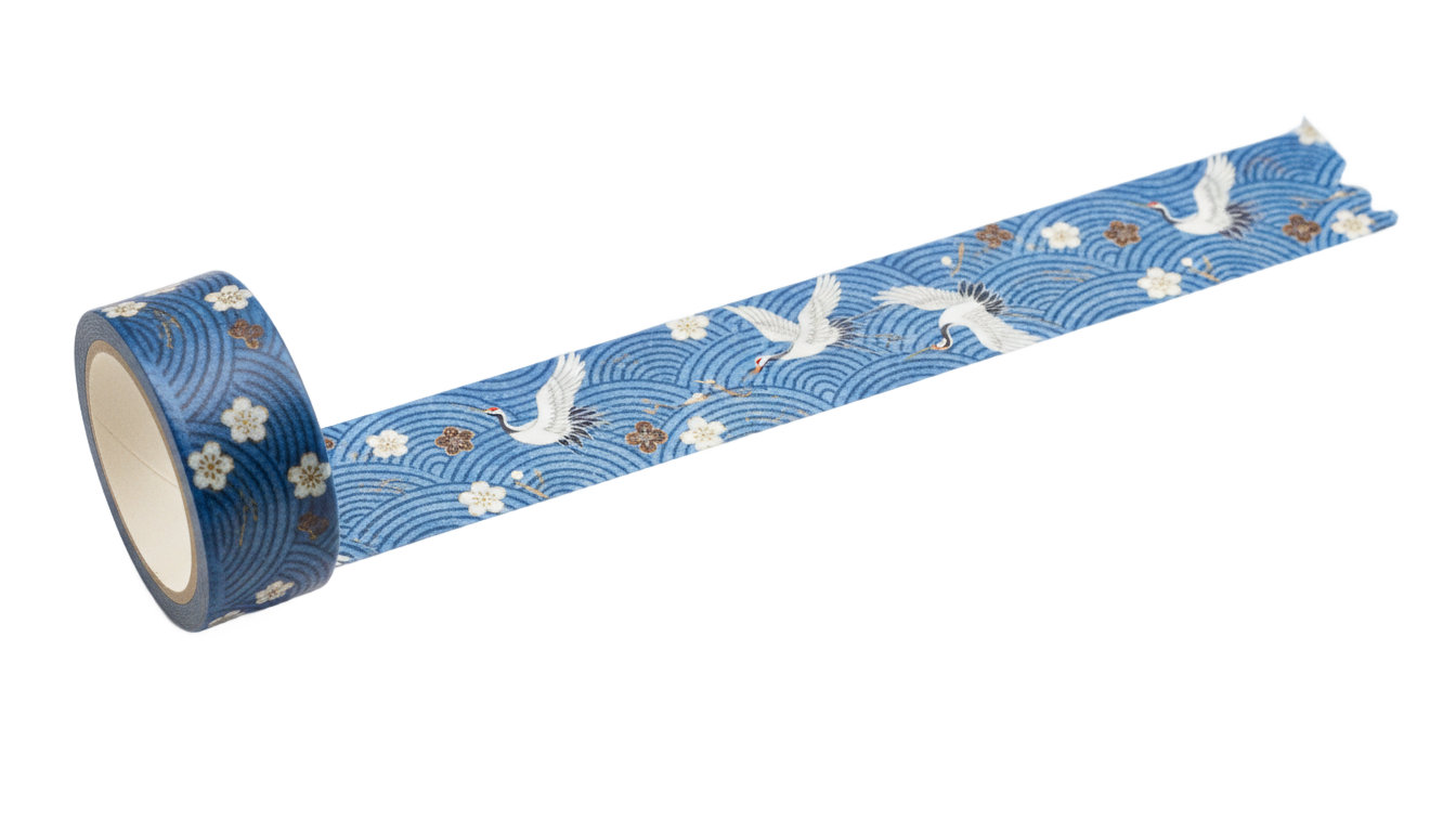 blue washi tape png PNG transparent background