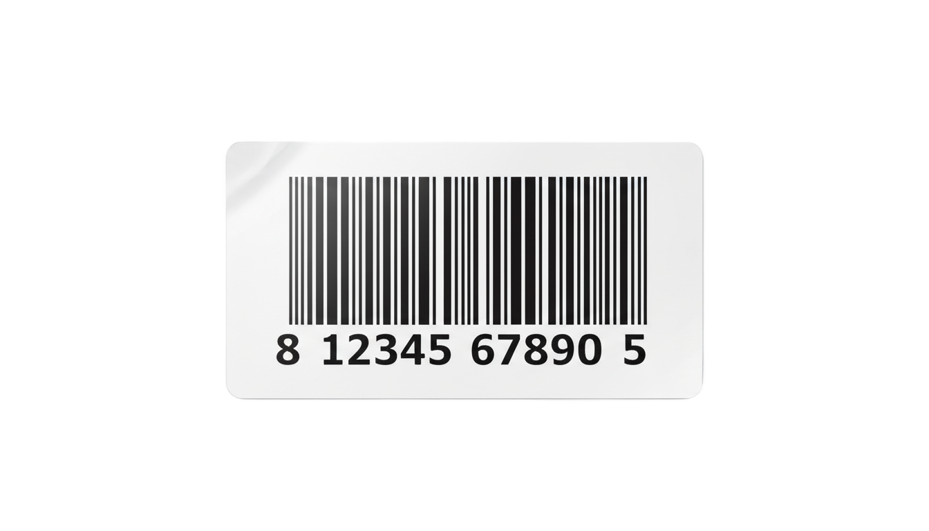 barcode sticker png PNG transparent background