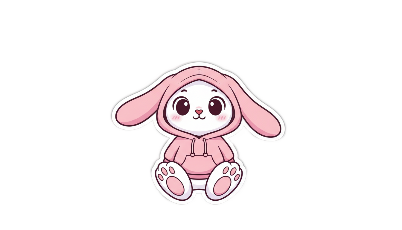 my melody sticker png PNG transparent background