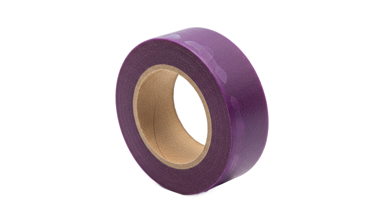 purple washi tape png PNG transparent background