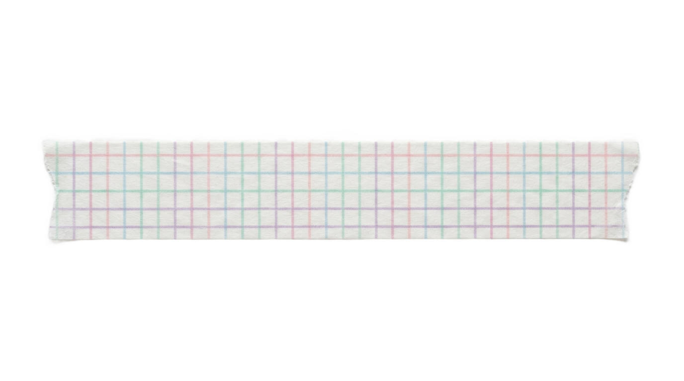 grid washi tape png PNG transparent background