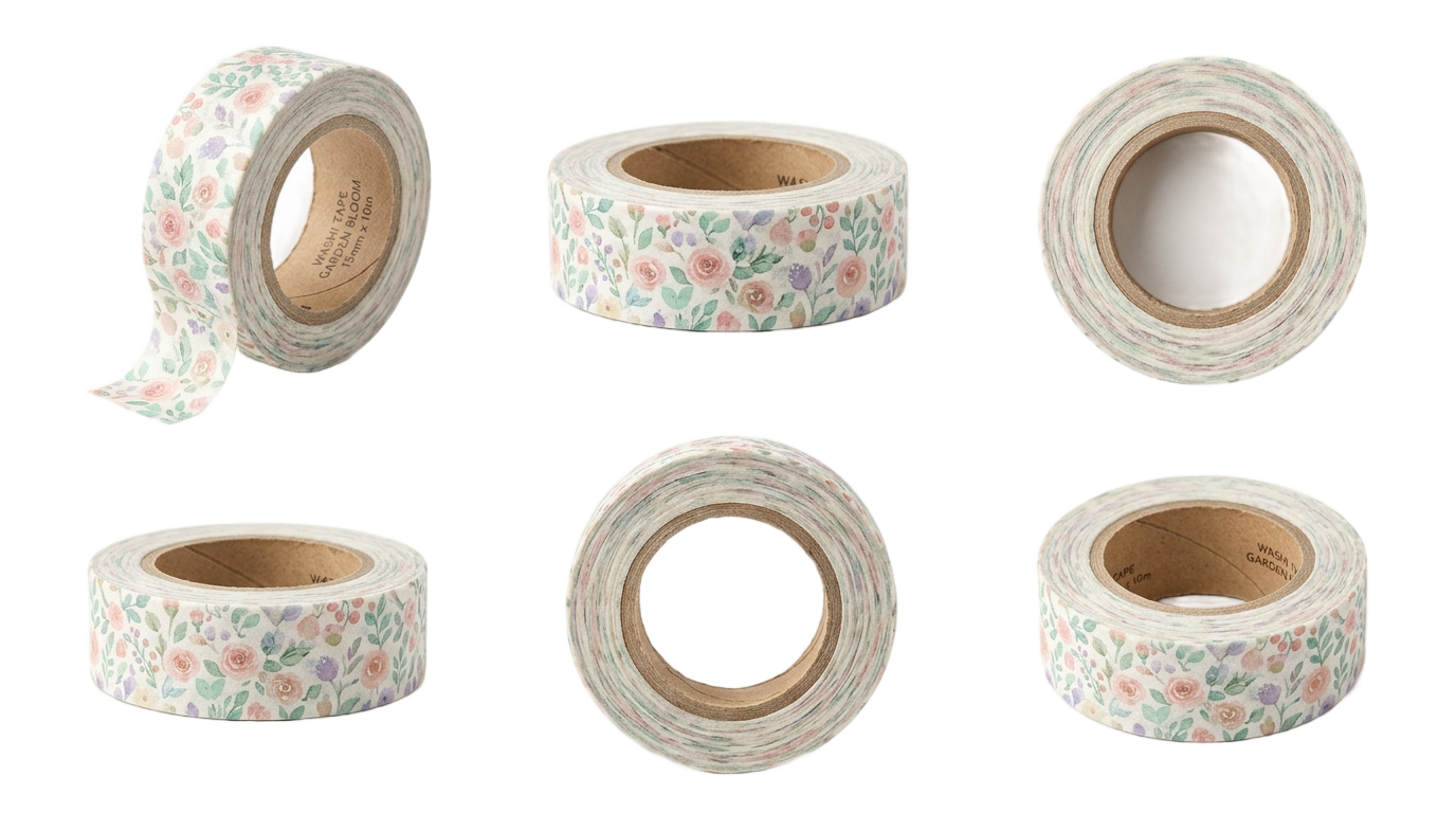 washi tape roll png PNG transparent background