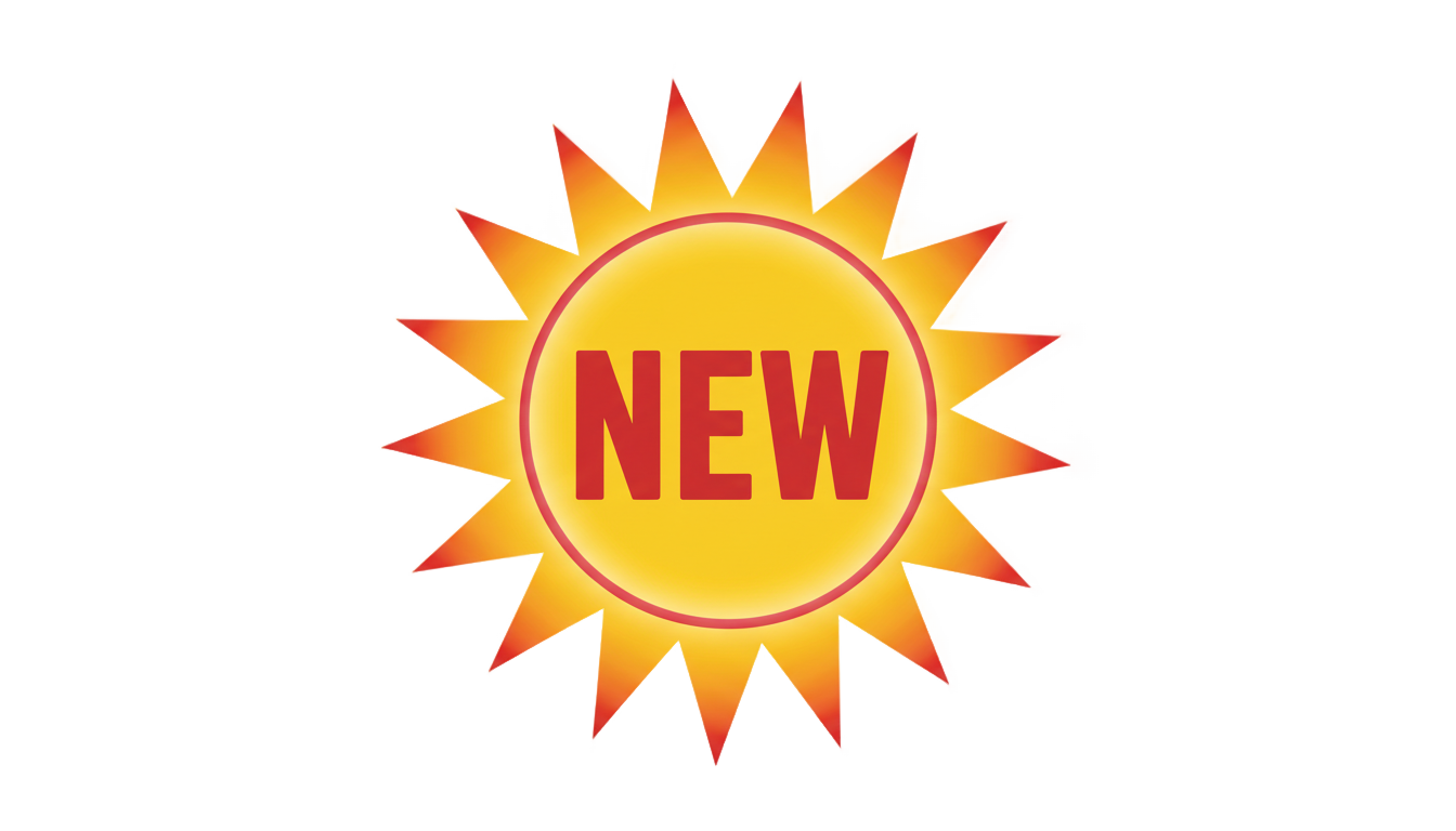 new sticker png PNG transparent background
