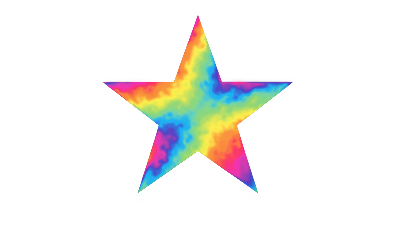 y2k star sticker png PNG transparent background