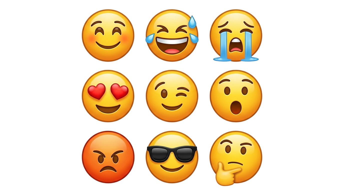 emoji sticker pack png PNG transparent background