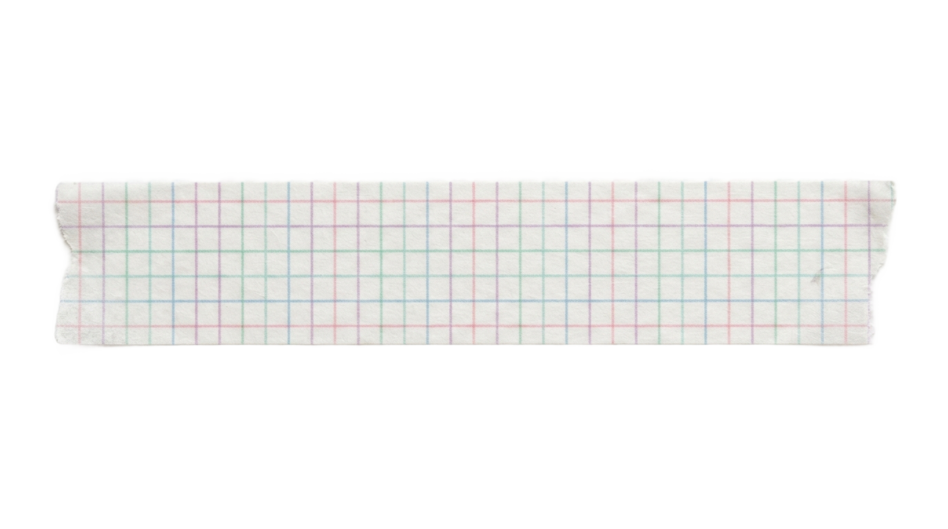 grid washi tape png PNG transparent background