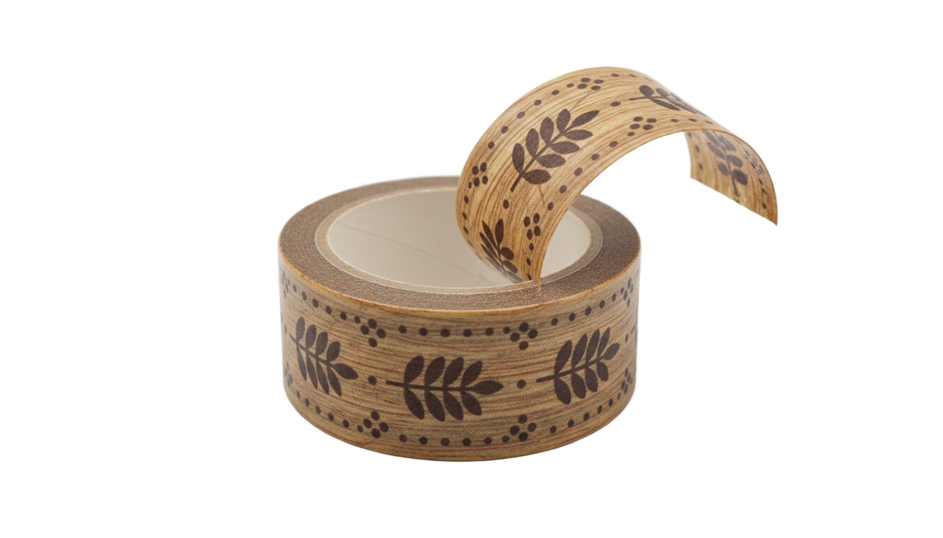brown washi tape png PNG transparent background