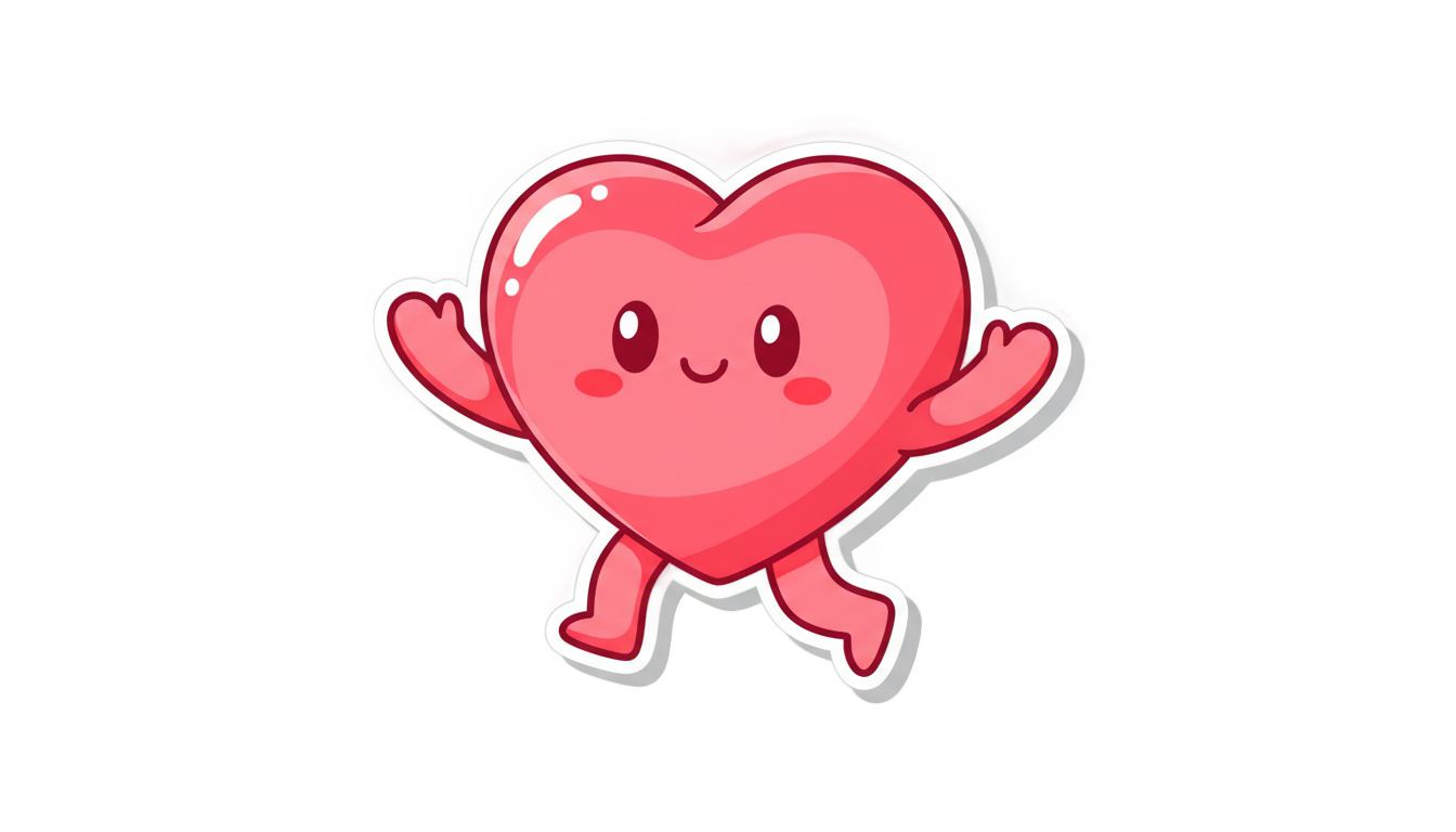 love cartoon png sticker PNG transparent background