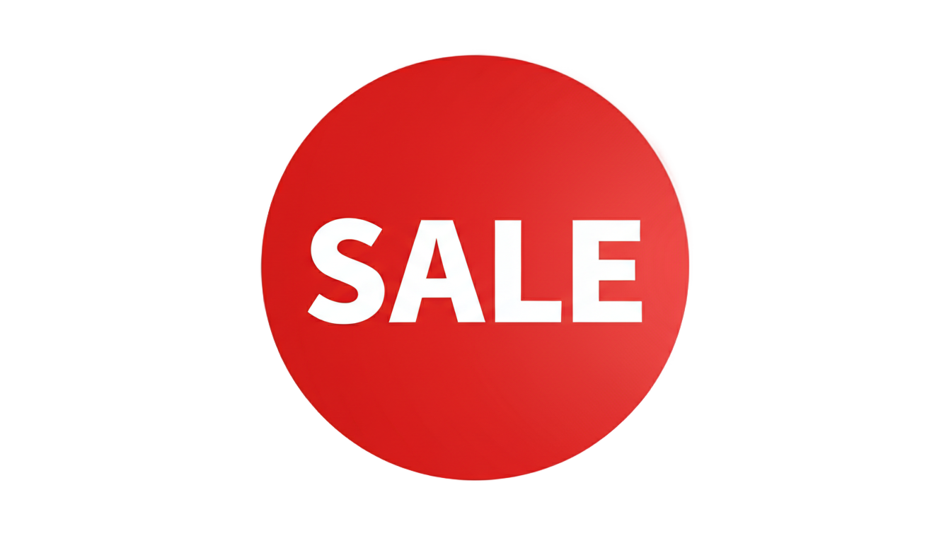 sale sticker png PNG transparent background