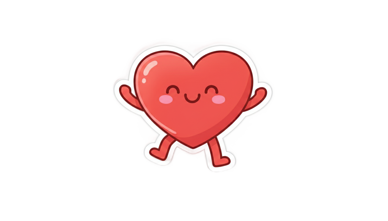 love cartoon png sticker PNG transparent background