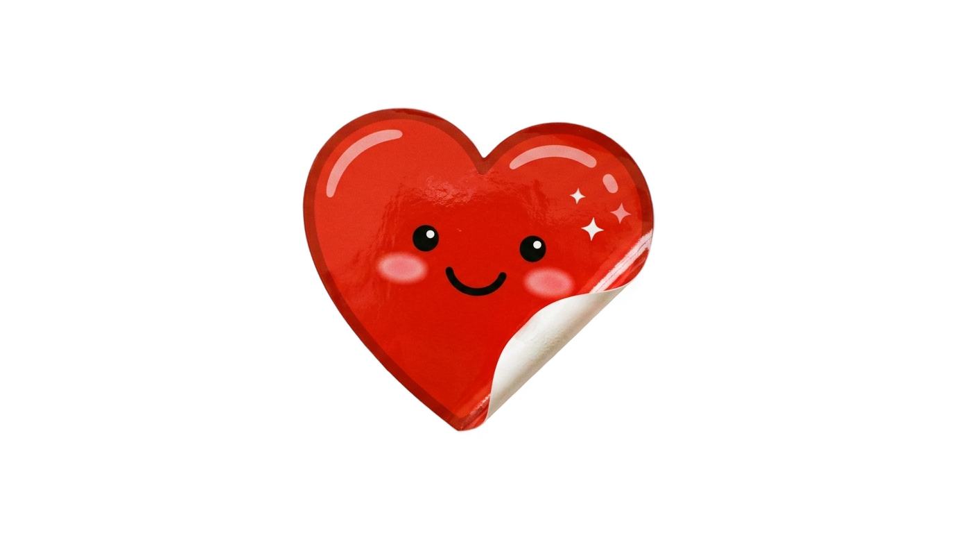 love sticker emoji png PNG transparent background