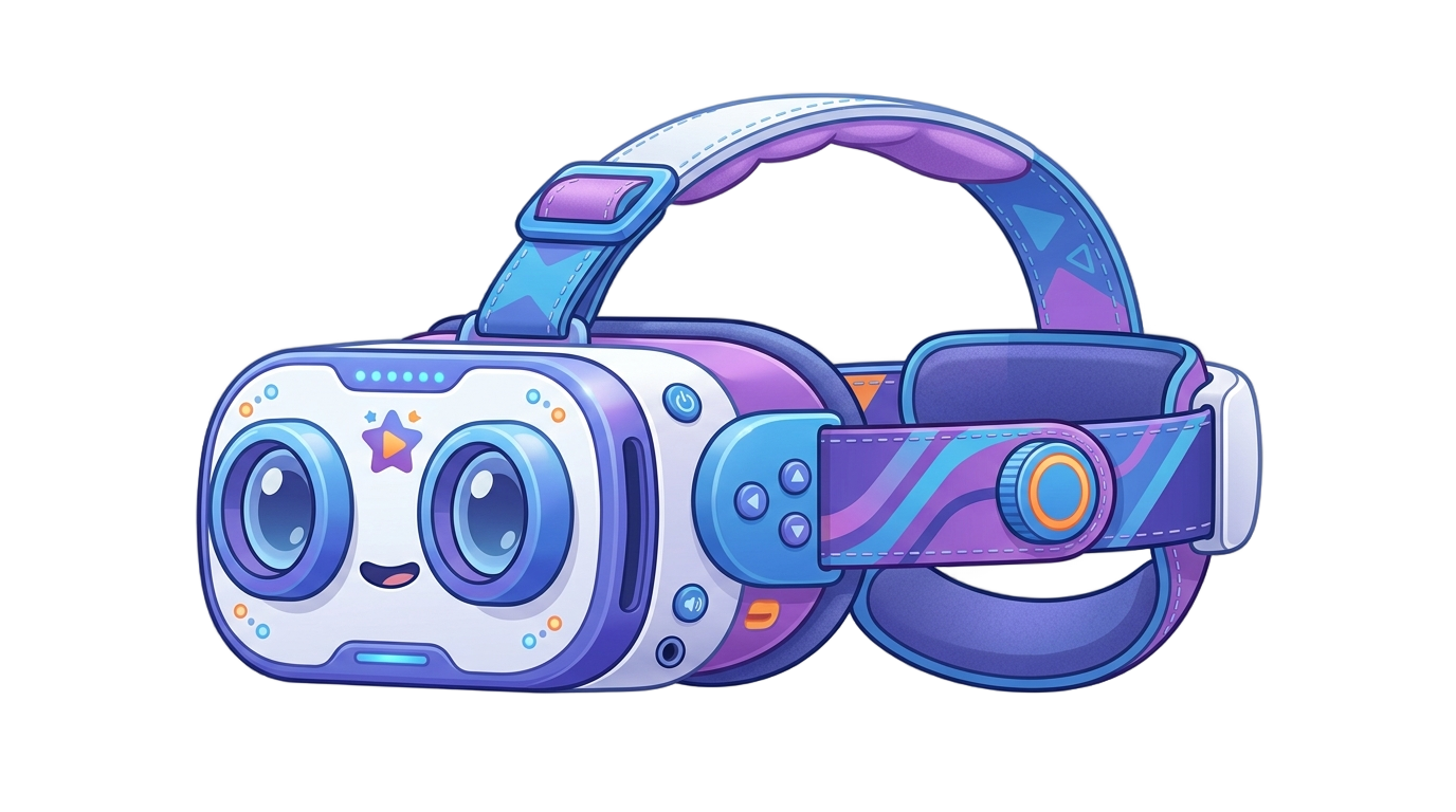 cartoon vr headset png PNG transparent background