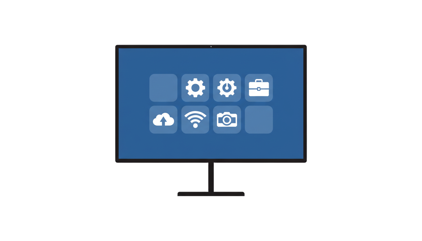 computer monitor icon png PNG transparent background