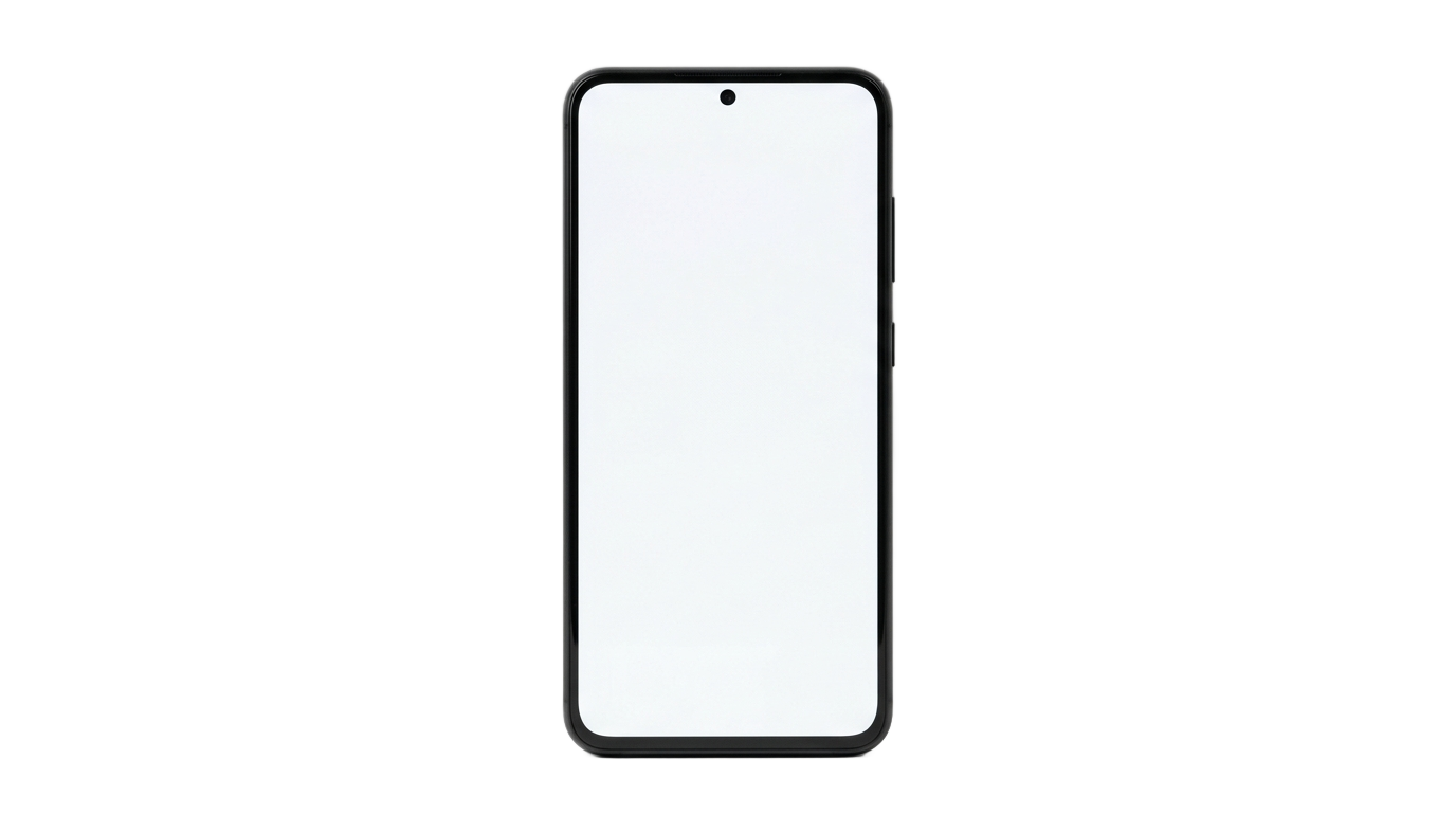 blank smartphone png PNG transparent background