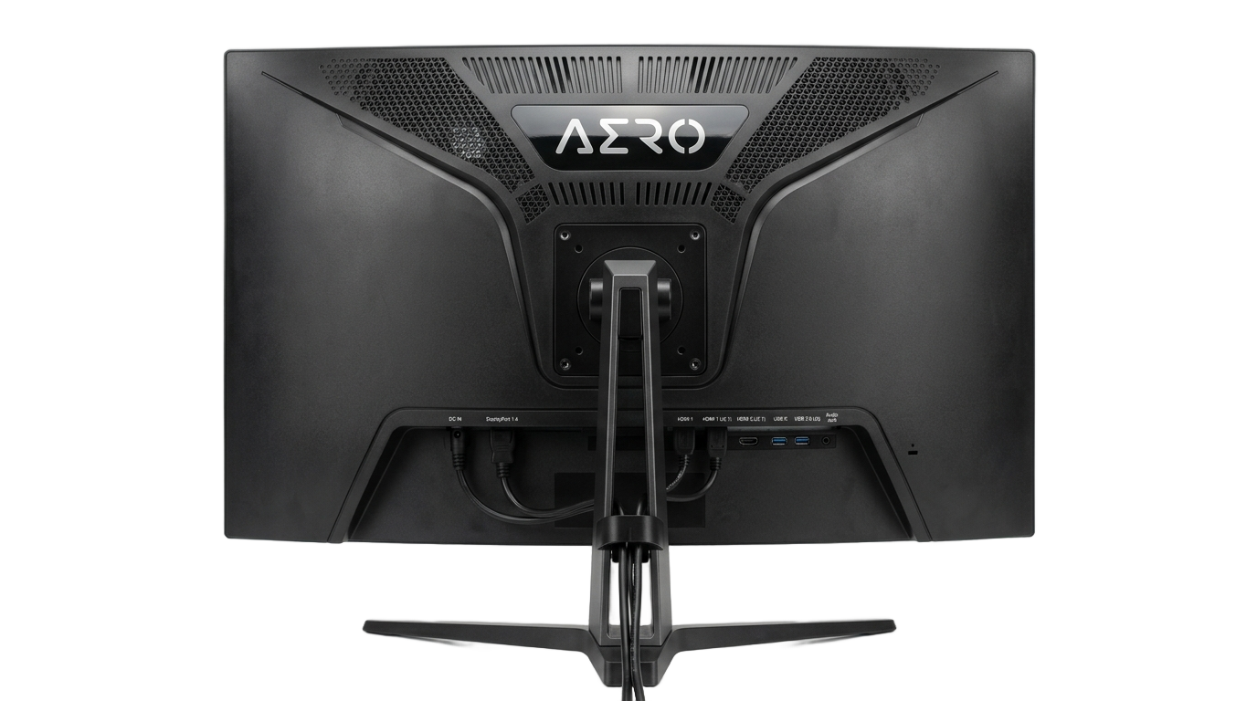 gaming monitor back png PNG transparent background