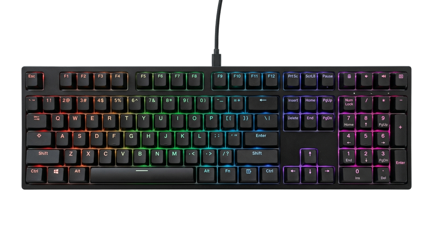 keyboard top view png PNG transparent background