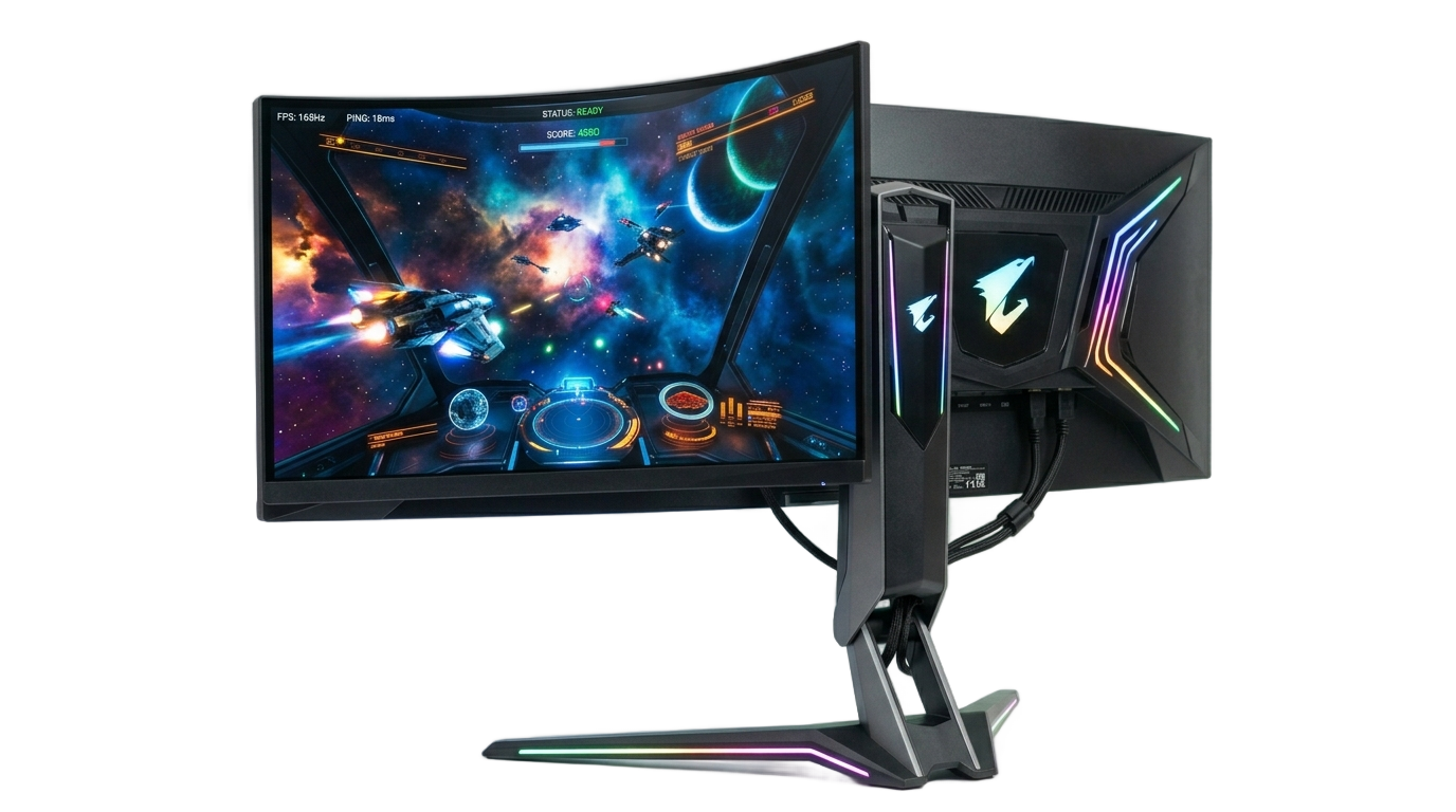 gaming pc monitor png PNG transparent background