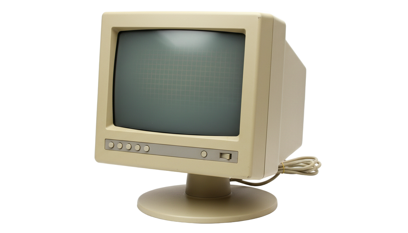 old monitor png PNG transparent background
