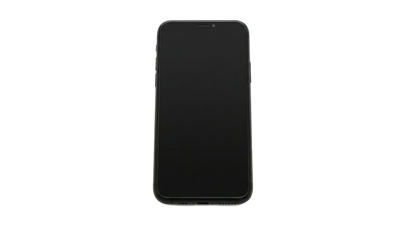 black smartphone png PNG transparent background