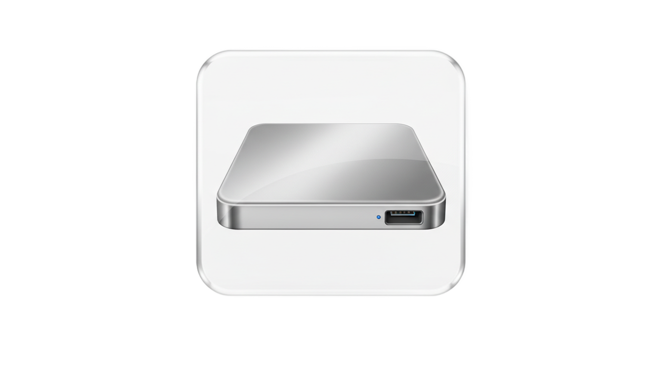 mac hard drive icon png PNG transparent background