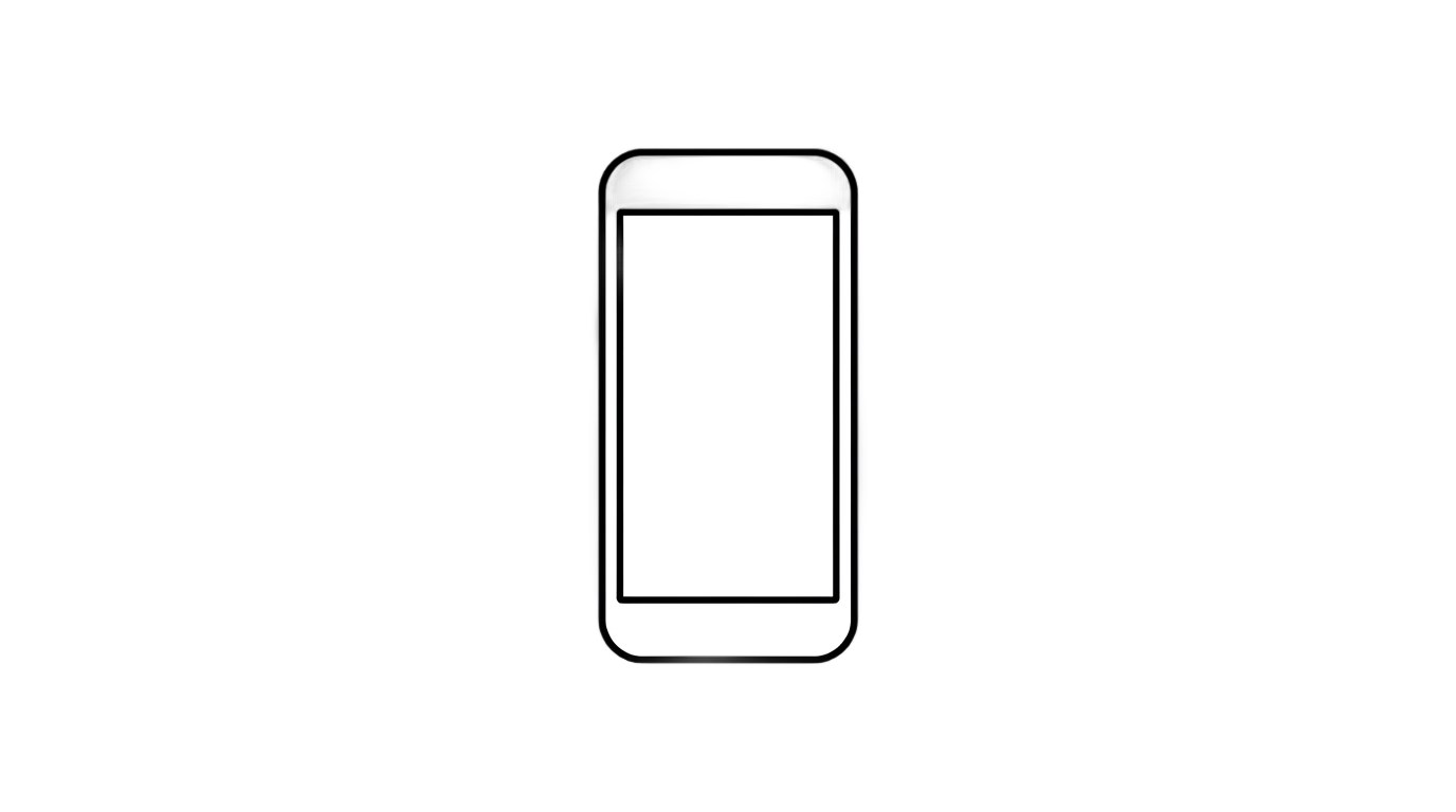smartphone symbol png PNG transparent background