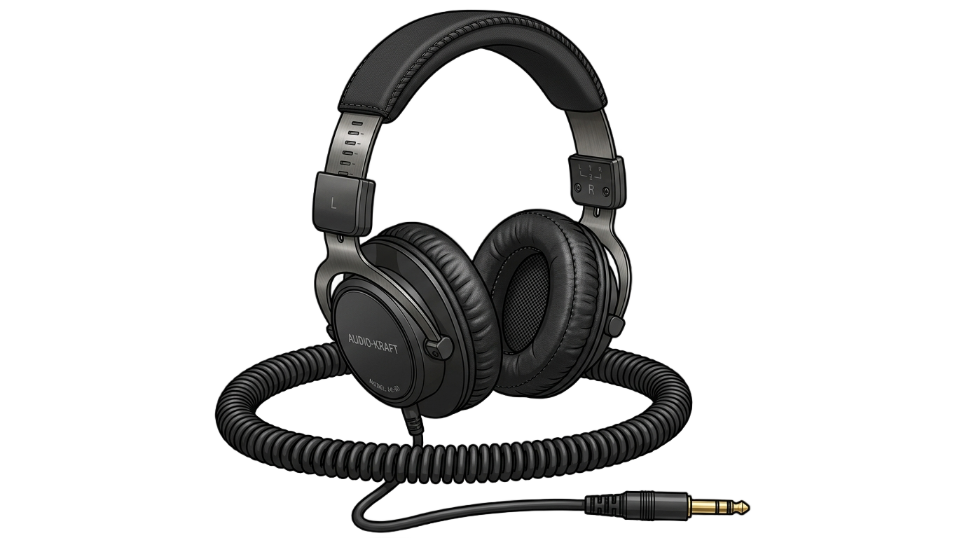 headphone illustration png PNG transparent background