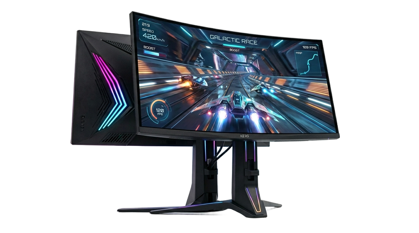 gaming pc monitor png PNG transparent background