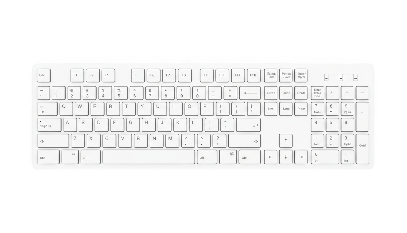 blank keyboard png PNG transparent background