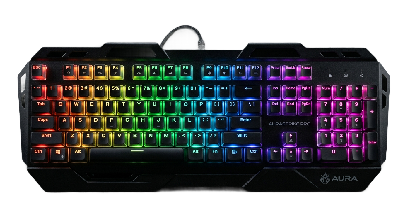 rgb keyboard png PNG transparent background