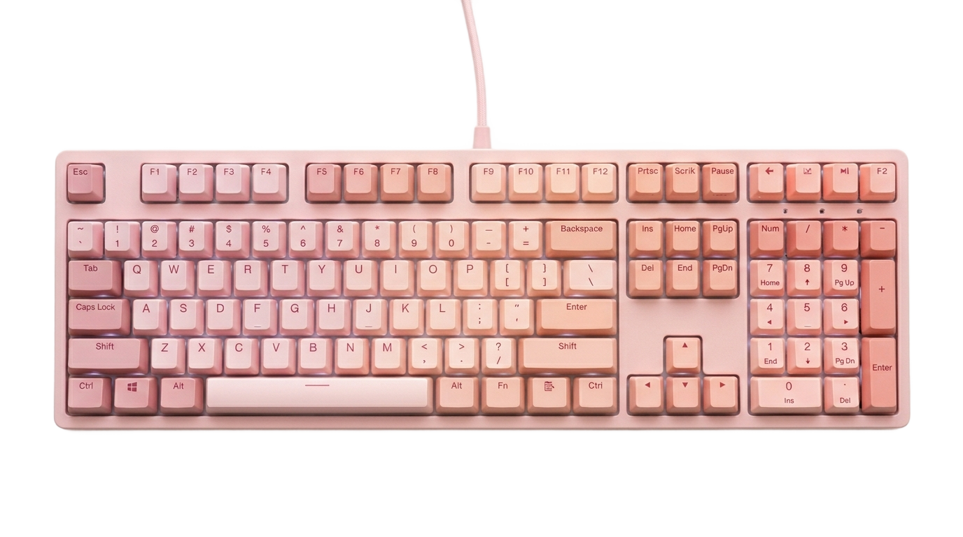 pink keyboard png PNG transparent background