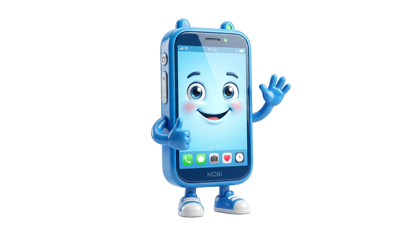 smartphone cartoon png PNG transparent background