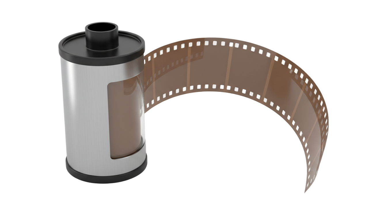 camera film roll png PNG transparent background
