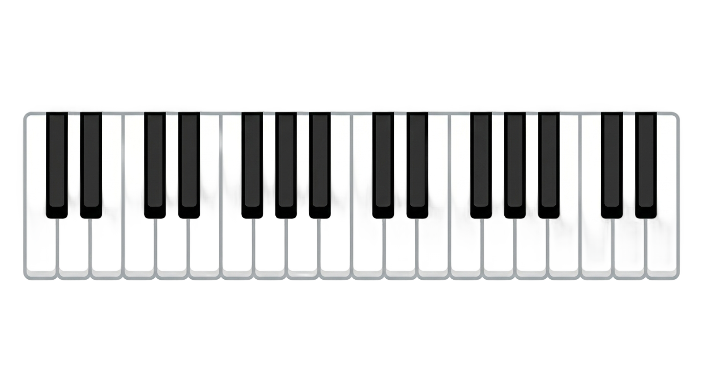 music keyboard icon png PNG transparent background