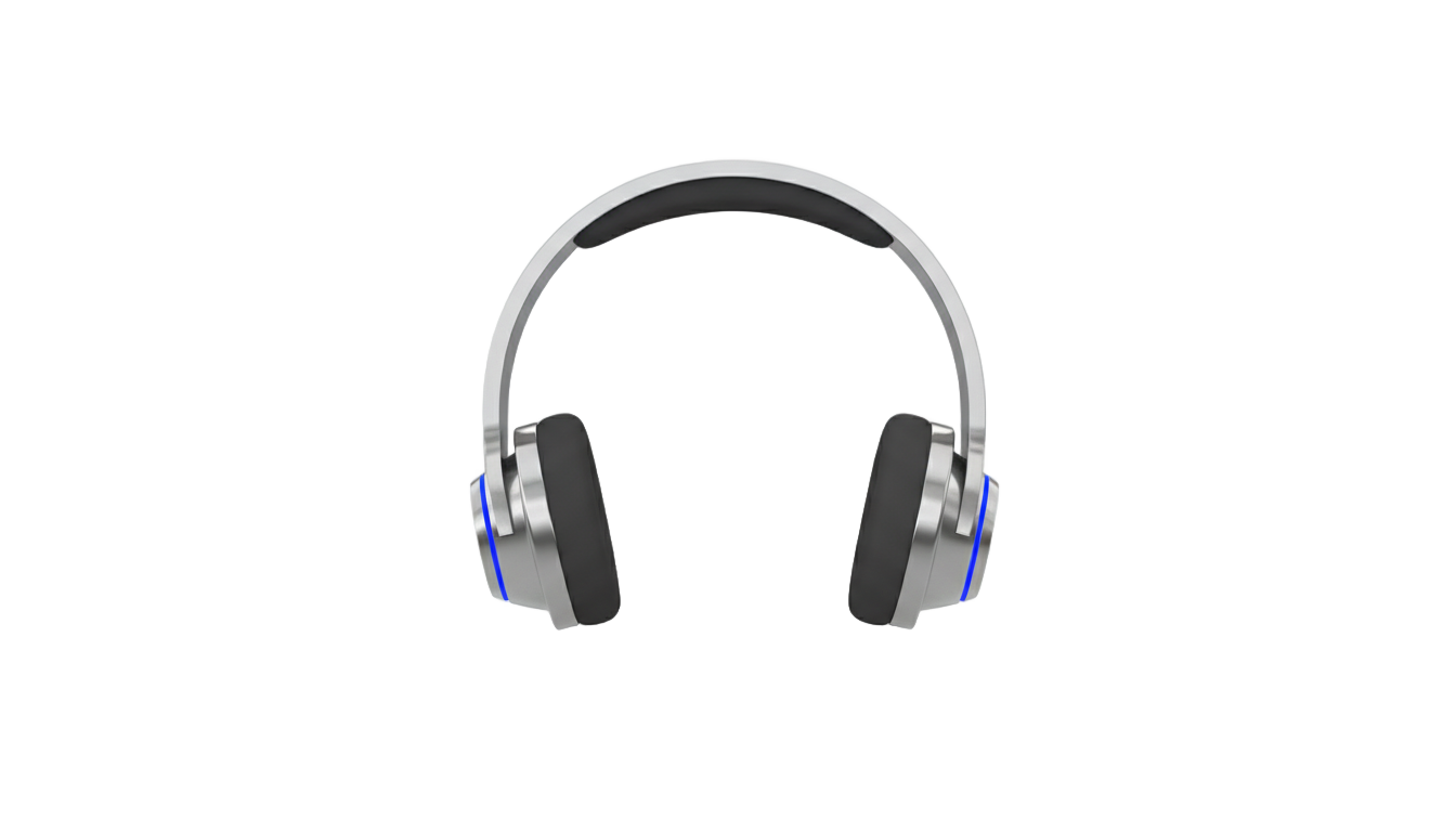 cool headphone logo png PNG transparent background