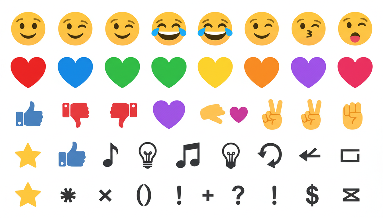 emojis keyboard png PNG transparent background