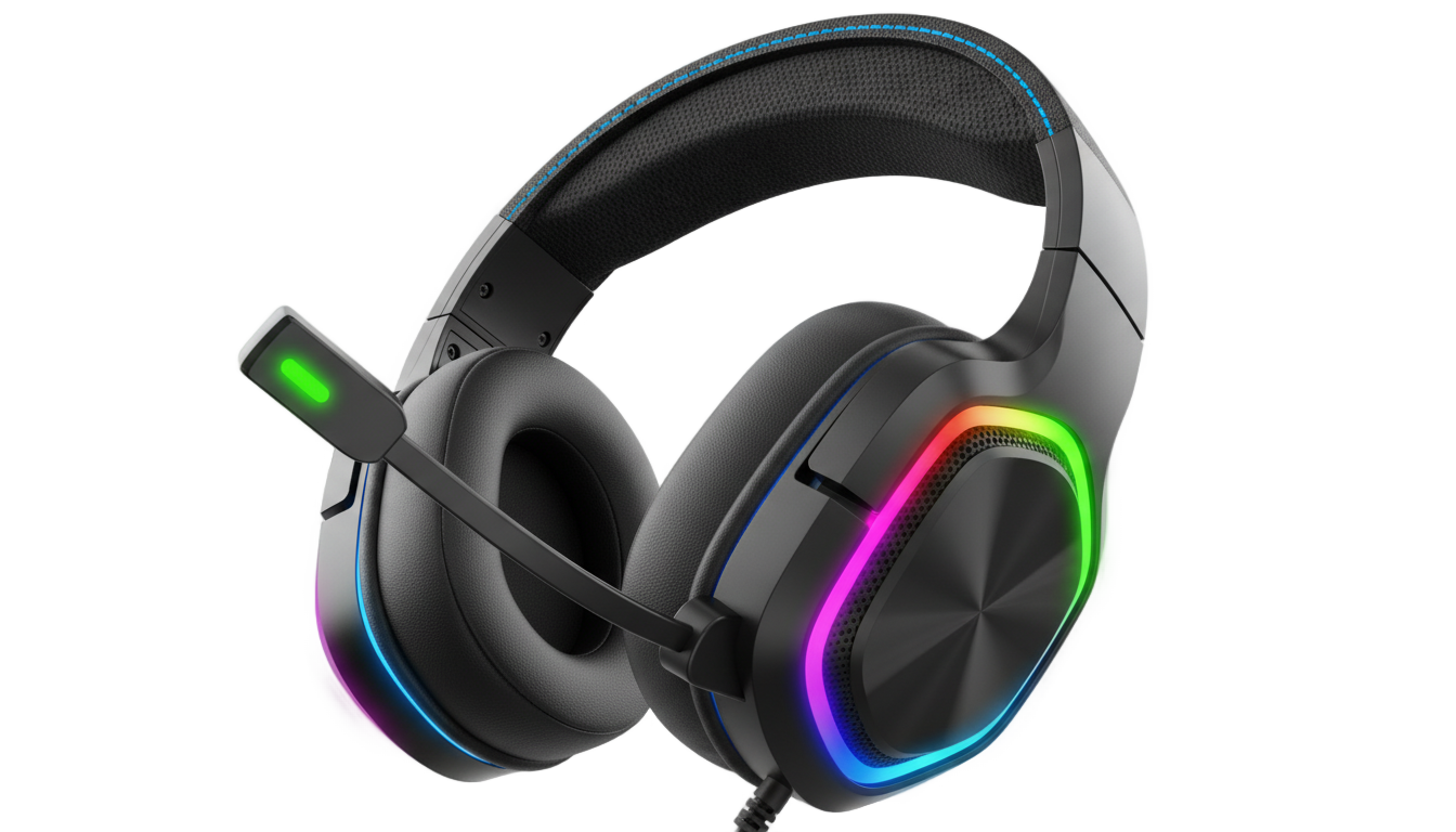 gaming headphone png PNG transparent background