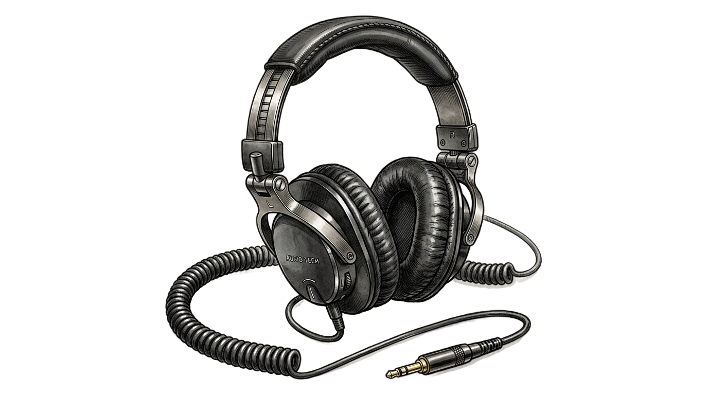 headphone illustration png PNG transparent background