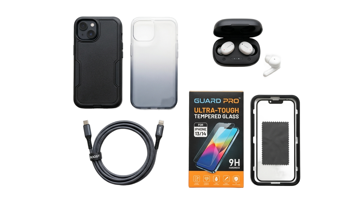 smartphone mobile accessories png PNG transparent background
