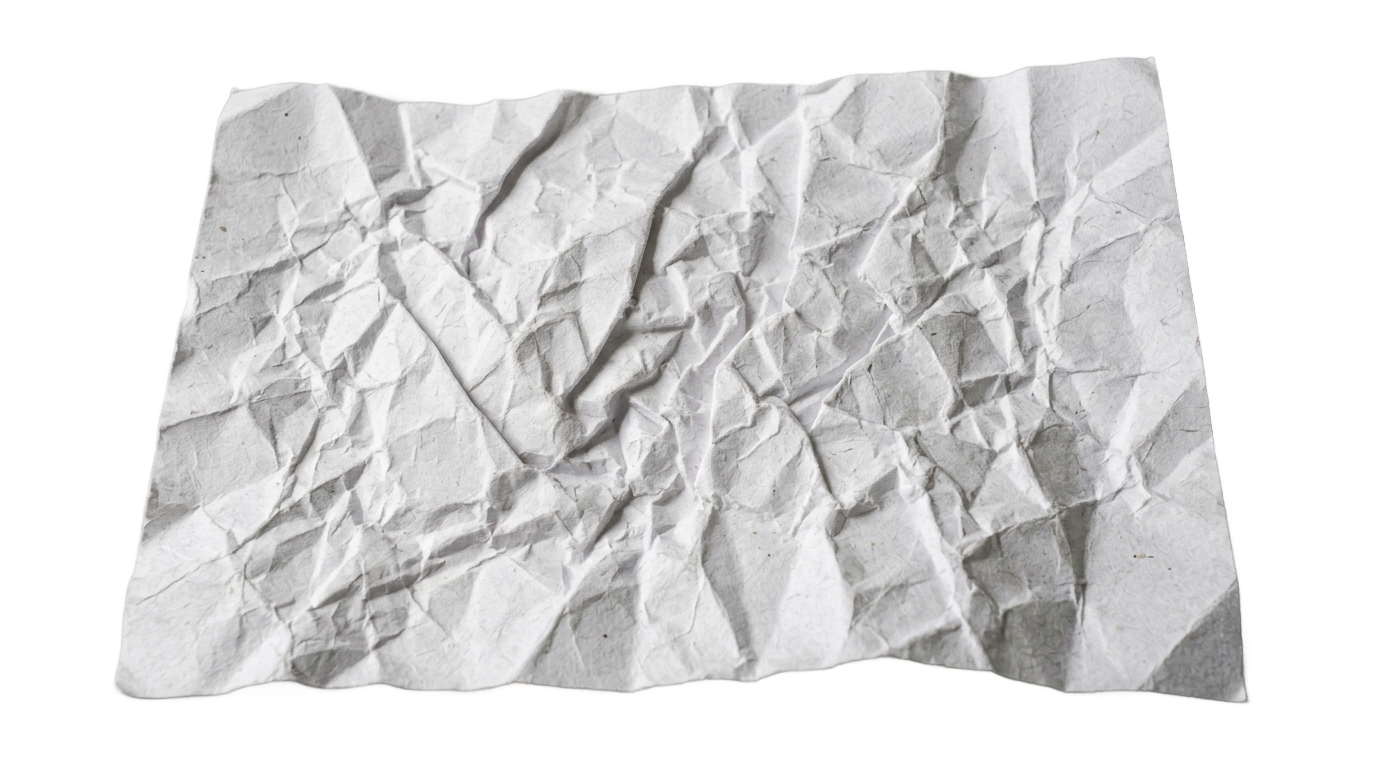 crushed paper texture png PNG transparent background